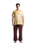Standard Fit Yellow Sun Tie Dye T-Shirt
