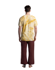Standard Fit Yellow Sun Tie Dye T-Shirt