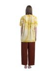 Standard Fit Yellow Sun Tie Dye T-Shirt
