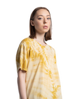 Standard Fit Yellow Sun Tie Dye T-Shirt