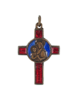 Mini Enamel Cross
